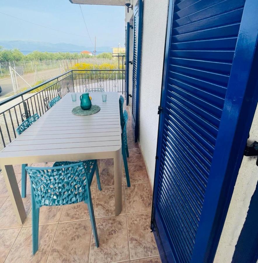 Villa Blue Cocoon - Chrani Messinia Peloponnese- Sea View 800 M From Beach Exterior photo