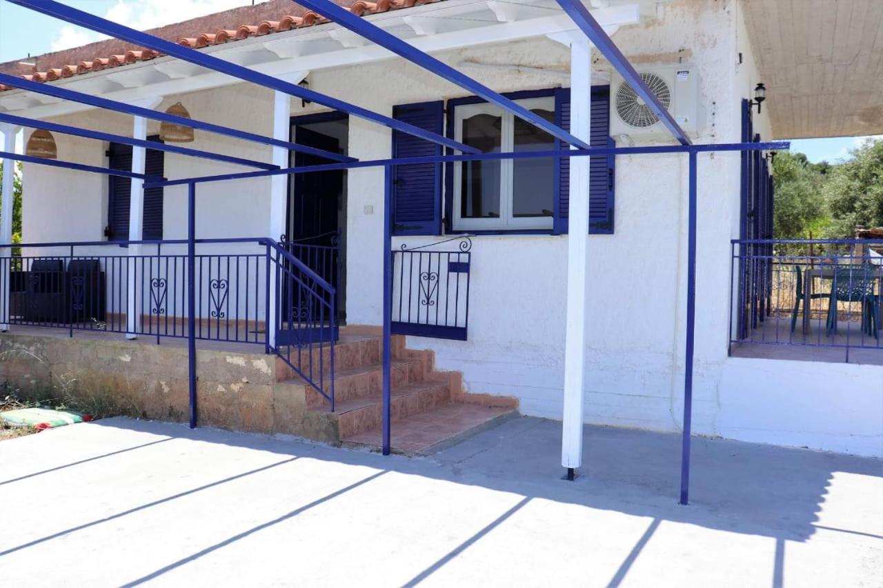 Villa Blue Cocoon - Chrani Messinia Peloponnese- Sea View 800 M From Beach Exterior photo