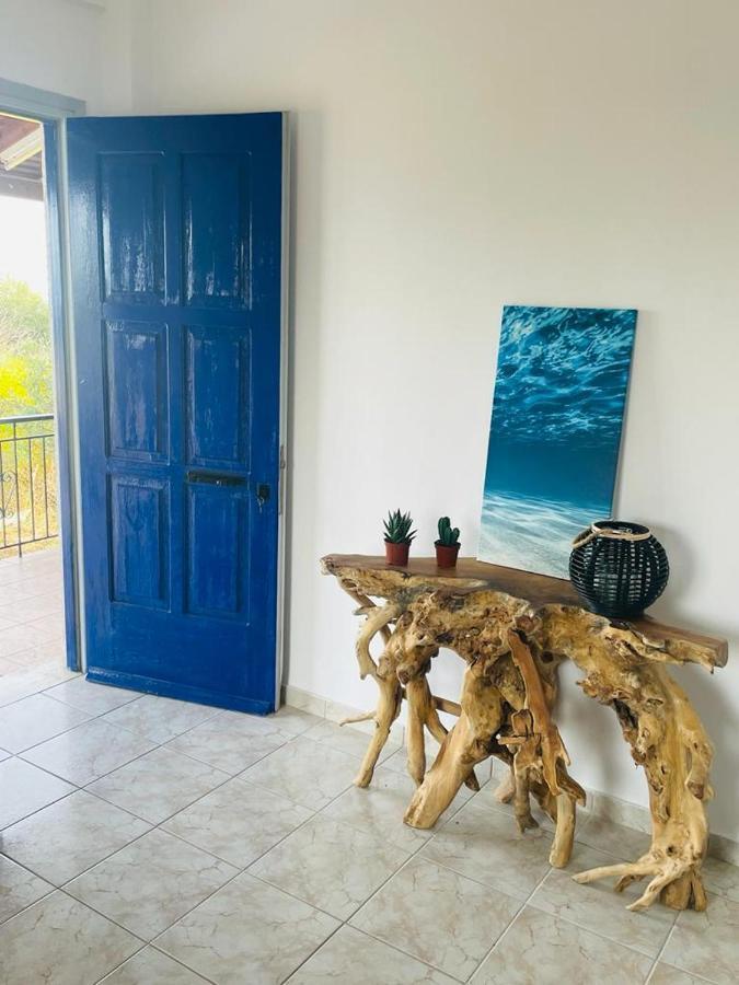 Villa Blue Cocoon - Chrani Messinia Peloponnese- Sea View 800 M From Beach Exterior photo