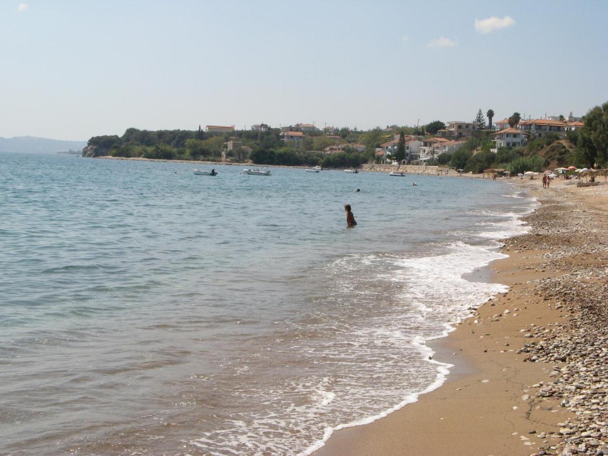 Villa Blue Cocoon - Chrani Messinia Peloponnese- Sea View 800 M From Beach Exterior photo